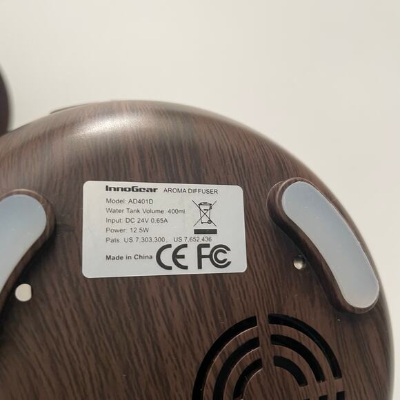 InnoGear Essential Oil Diffuser 400ml Aromatherapy Cool Mist Wood Grain - Picture 15 of 16